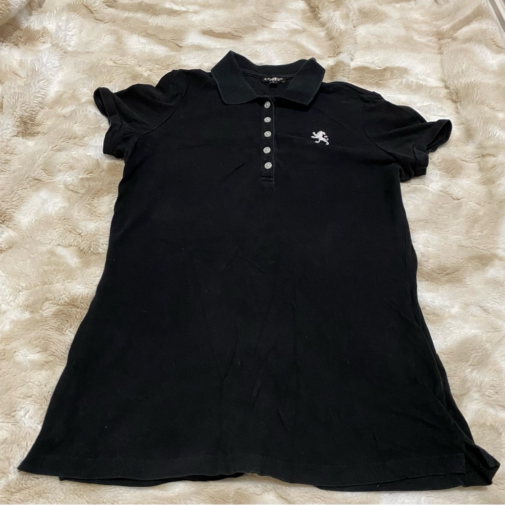 Express Women’s Black Polo